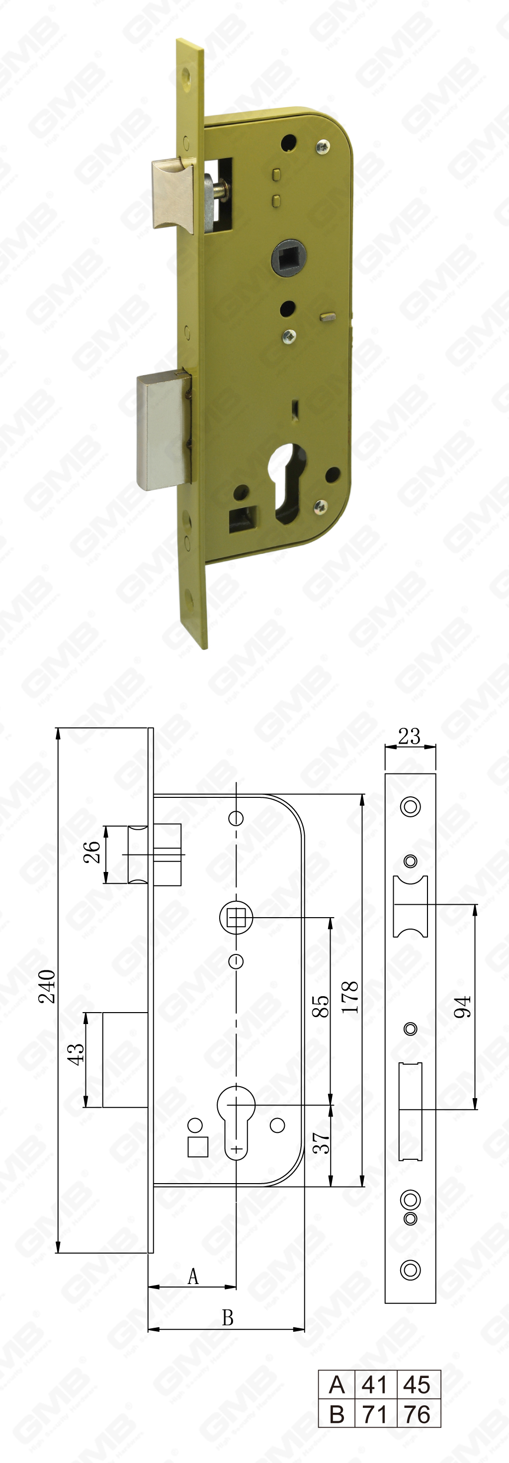 02 Замок врезной第五部分_520-40-45-78
