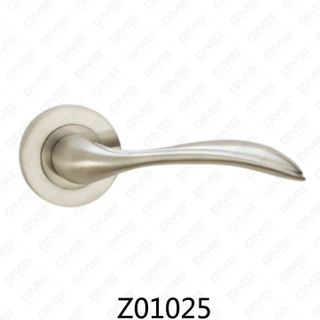Цинковый сплав Zamak алюминиевая ручка двери розетки с круглой розеткой (Z01025)