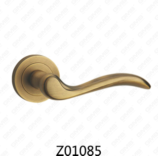 Цинковый сплав Zamak алюминиевая ручка двери розетки с круглой розеткой (Z01085)