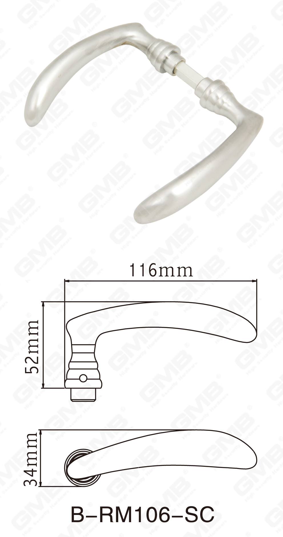06 латунная ручка _b-rm106-sc-14