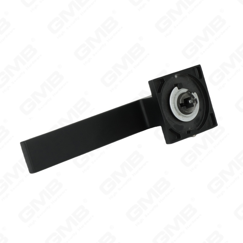 Новая современная алюминиевая дверная ручка для украшения дома на круглой розетке