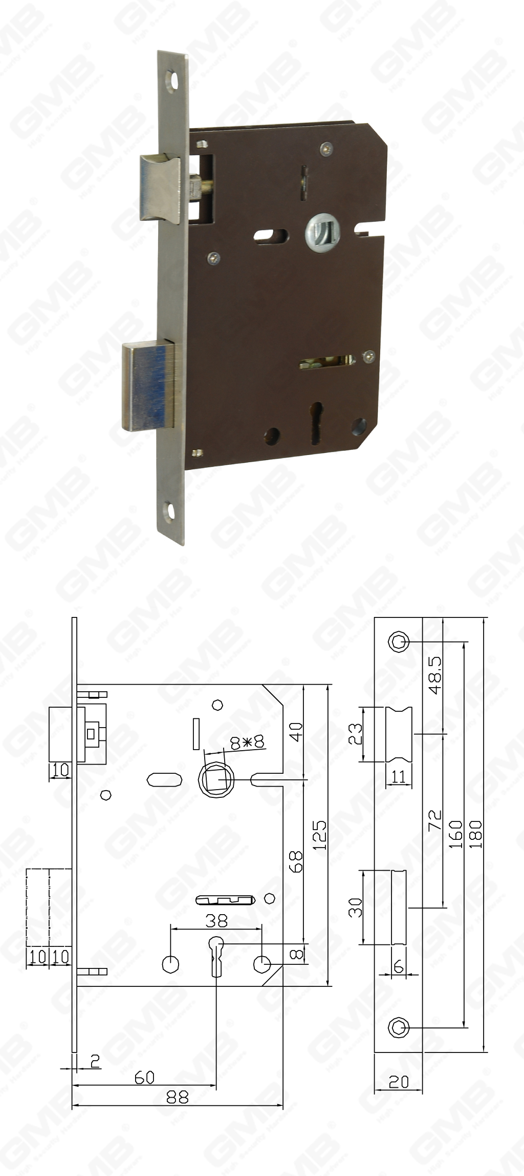 02 Замок врезной第四部分_716-S-24