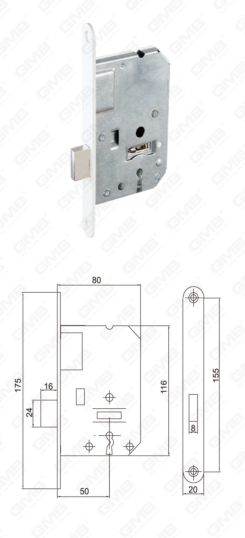 02 Замок врезной第三部分_5100-24
