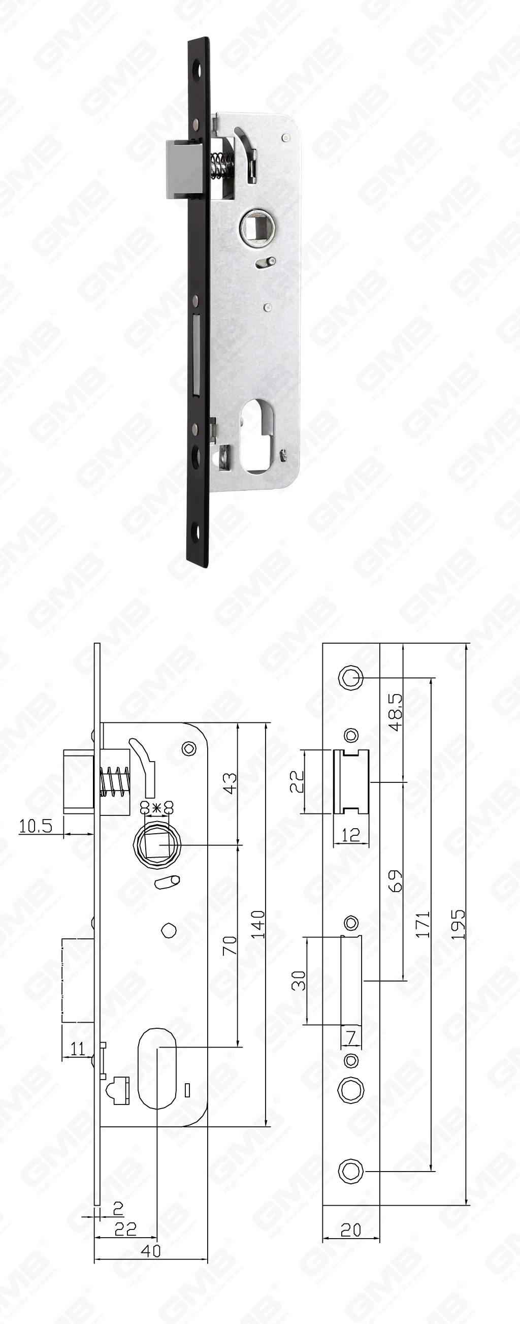 02 Замок врезной第三部分_PA22-88