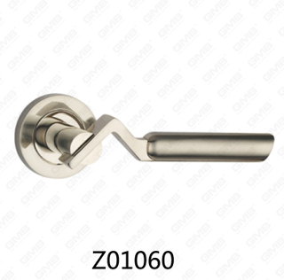 Цинковый сплав Zamak алюминиевая ручка двери розетки с круглой розеткой (Z01060)