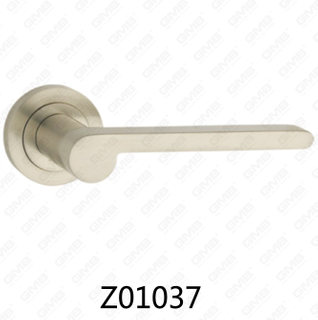 Цинковый сплав Zamak алюминиевая ручка двери розетки с круглой розеткой (Z01037)