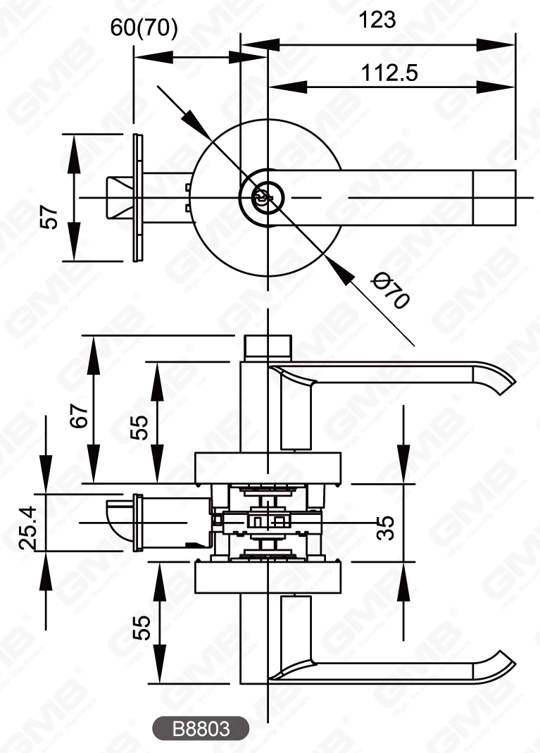 02 DUTE DUTE TUBULAR LEVER SERY-06