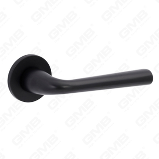 Новая современная алюминиевая дверная ручка для украшения дома на круглой розетке