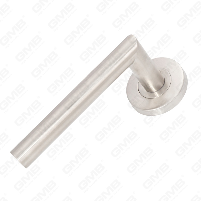 Высококачественная деревянная дверная ручка из нержавеющей стали #304/рычажная ручка (LHT04)