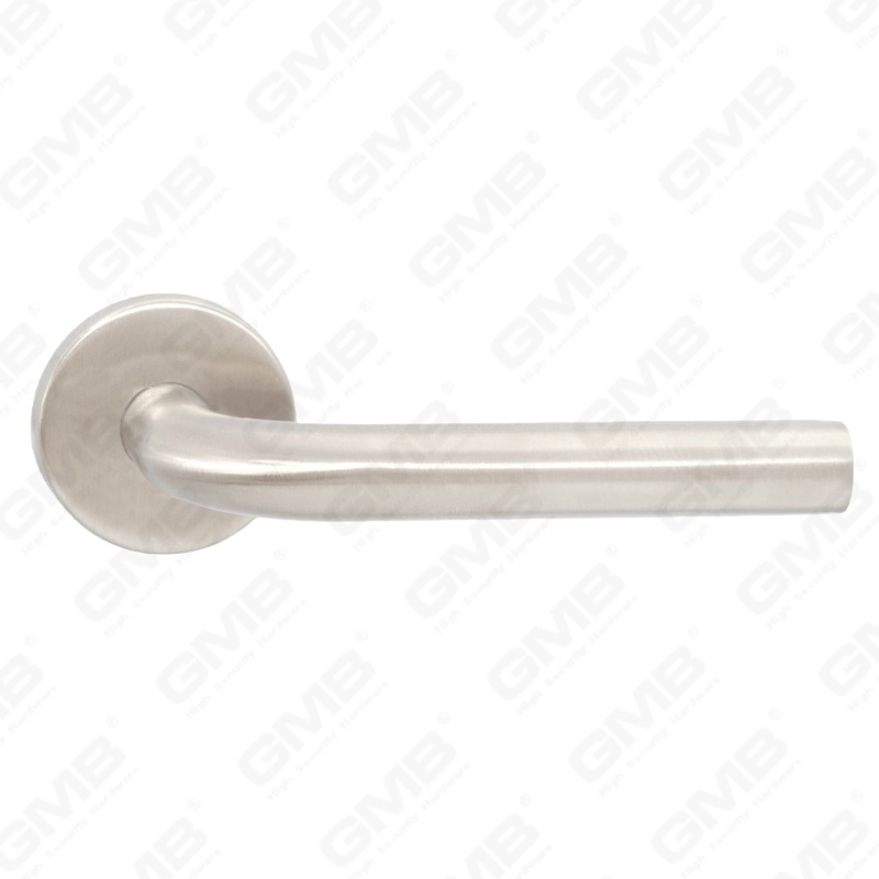 Высококачественная деревянная дверная ручка из нержавеющей стали #304/рычажная ручка (LHT03)