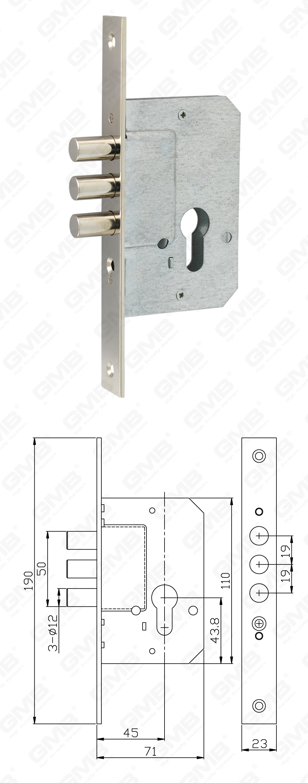 02 Замок врезной第四部分_189-3M-57