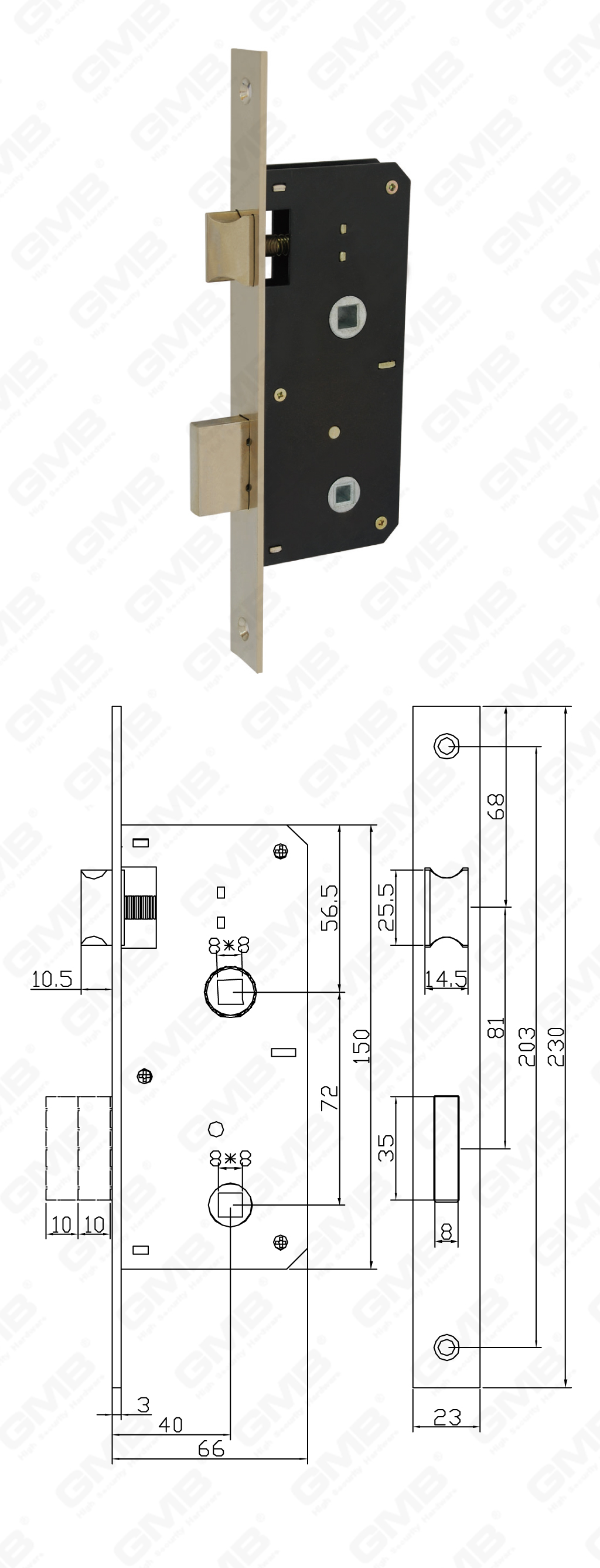 02 Замок врезной第二部分_522.40-72-28