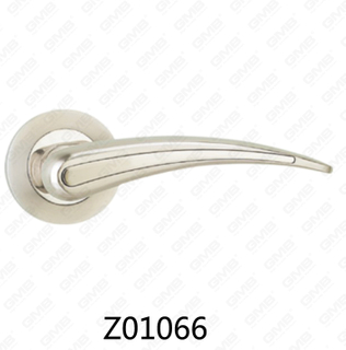 Цинковый сплав Zamak алюминиевая ручка двери розетки с круглой розеткой (Z01066)