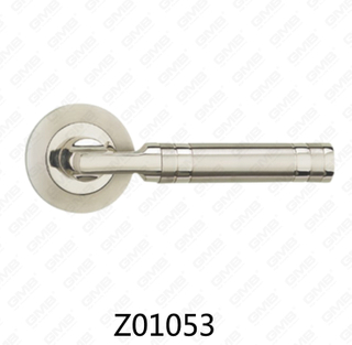 Цинковый сплав Zamak алюминиевая ручка двери розетки с круглой розеткой (Z01053)