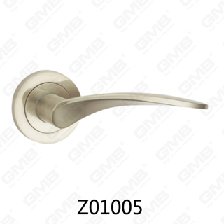 Цинковый сплав Zamak алюминиевая ручка двери розетки с круглой розеткой (Z01005)