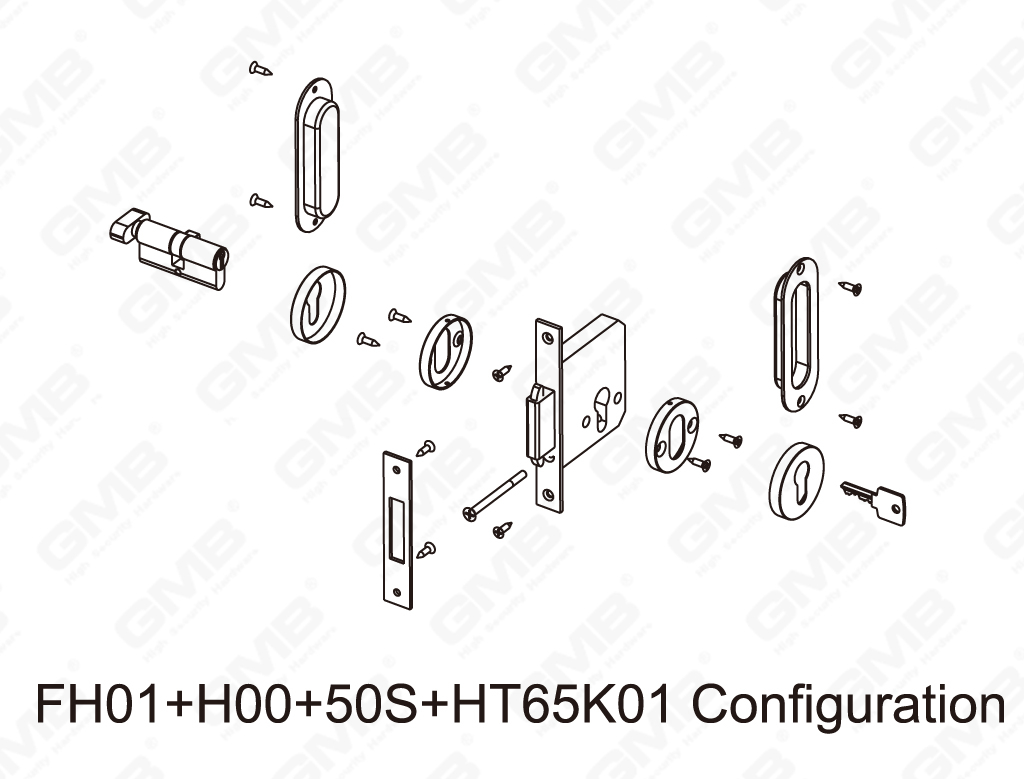 04 Замок из нержавеющей стали_40S-51