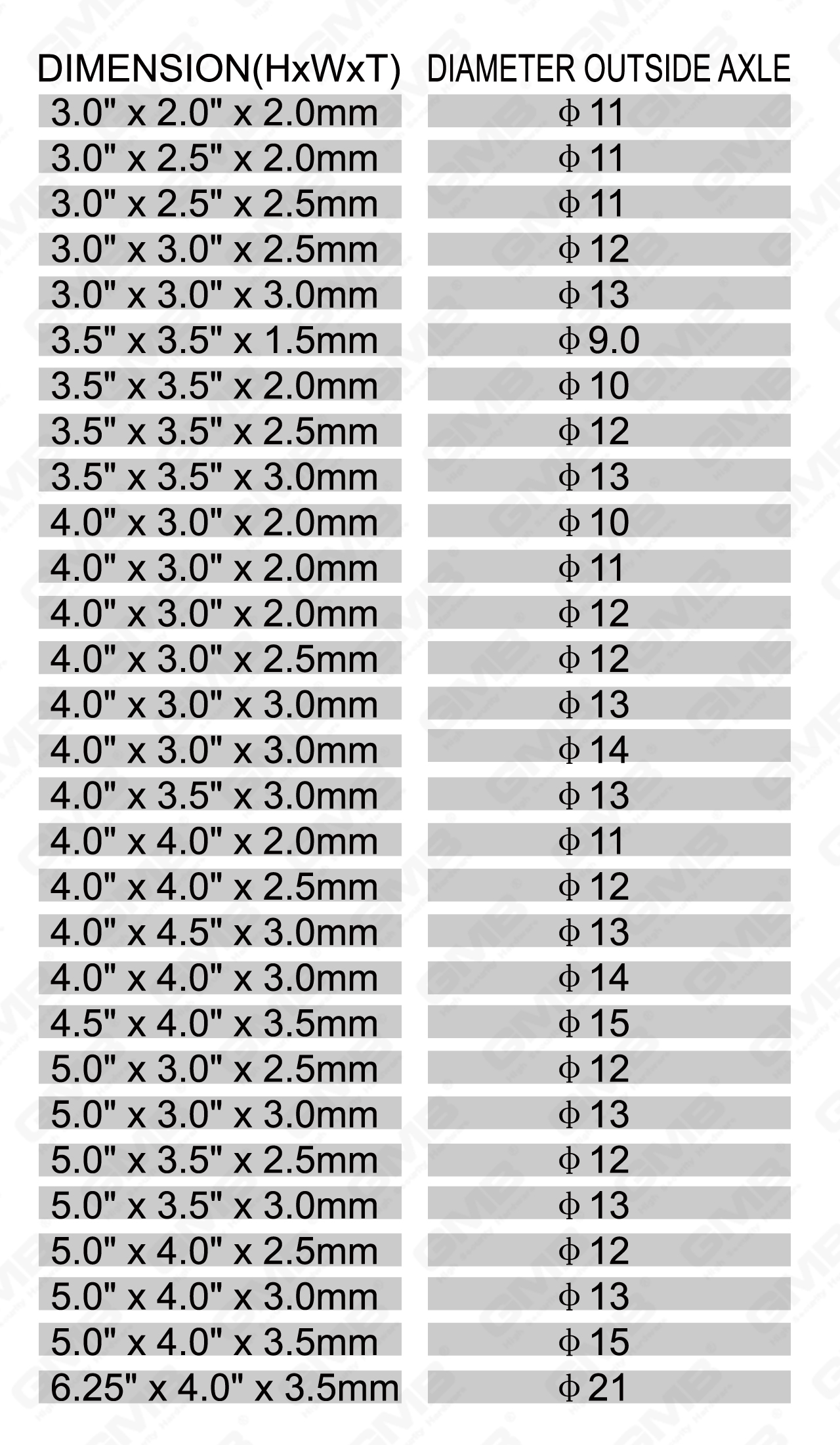 Петля из нержавеющей стали Series_LDL-102-06