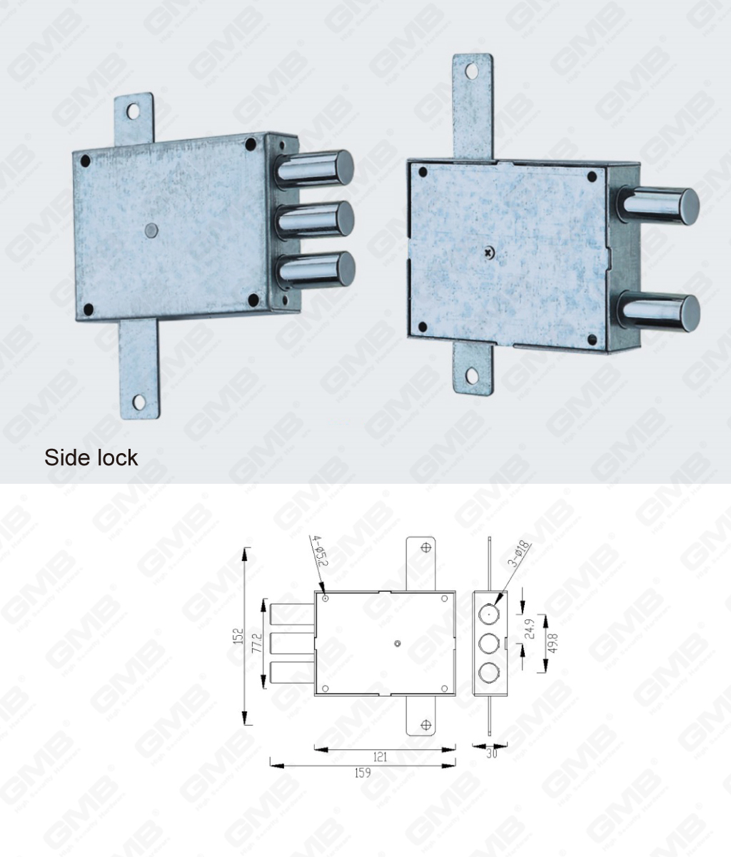 01 Врезной замок повышенной безопасности_103A Боковой замок-70