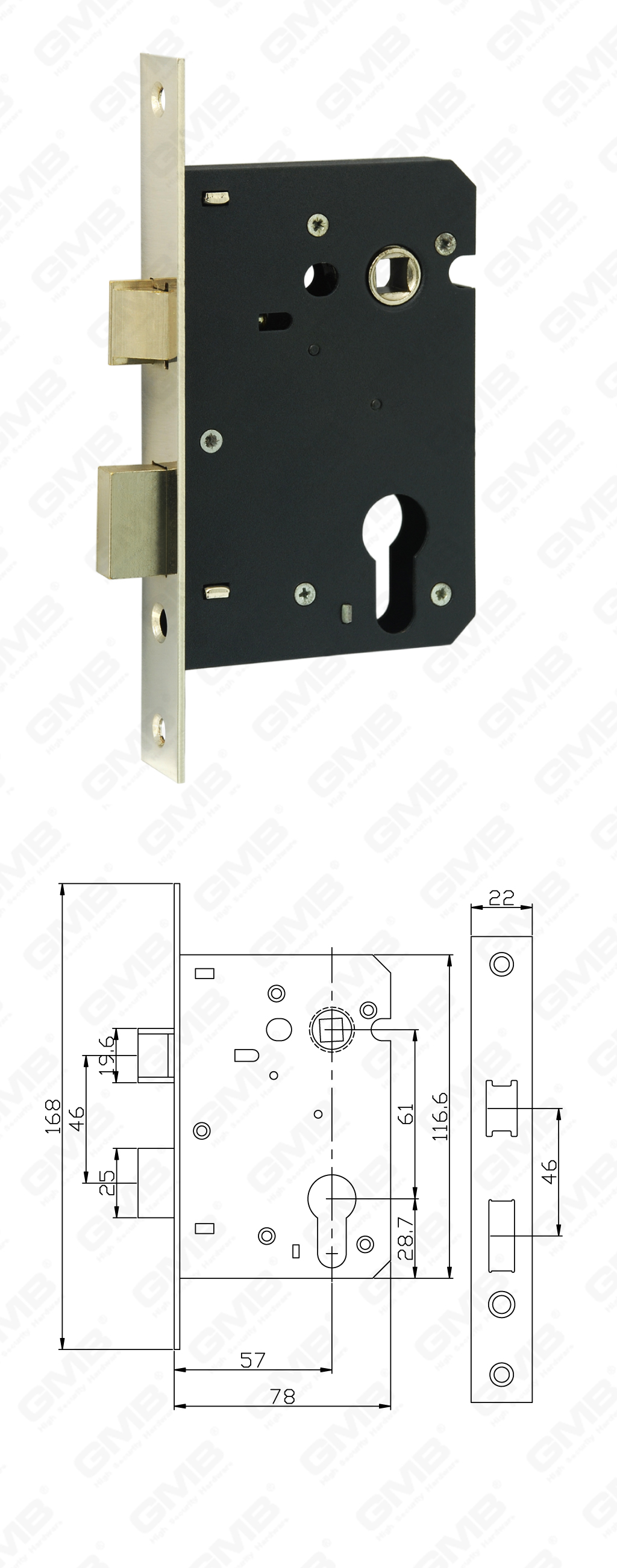 02 Замок врезной第五部分_9218N-98
