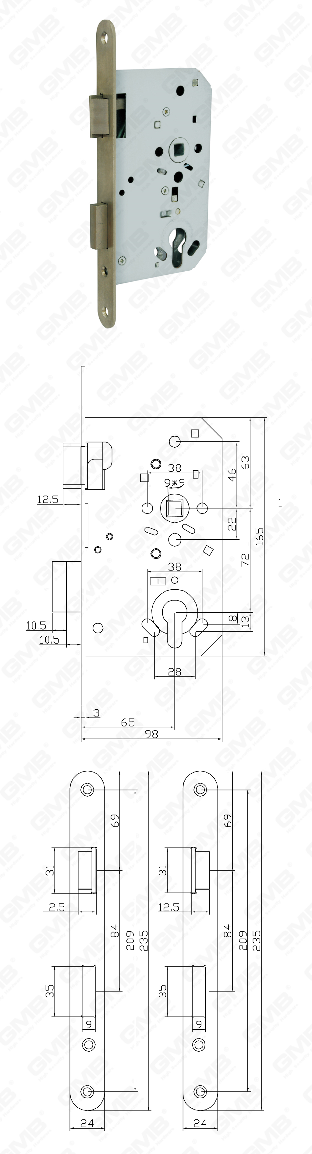 02 Замок врезной_1740-105