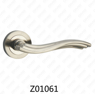 Цинковый сплав Zamak алюминиевая ручка двери розетки с круглой розеткой (Z01061)