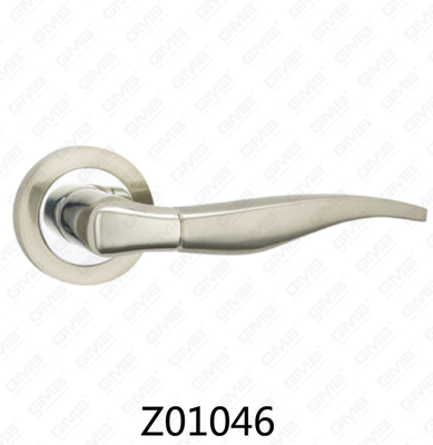 Цинковый сплав Zamak алюминиевая ручка двери розетки с круглой розеткой (Z01046)