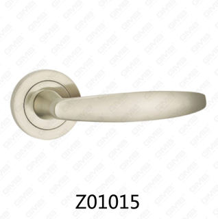 Цинковый сплав Zamak алюминиевая ручка двери розетки с круглой розеткой (Z01015)