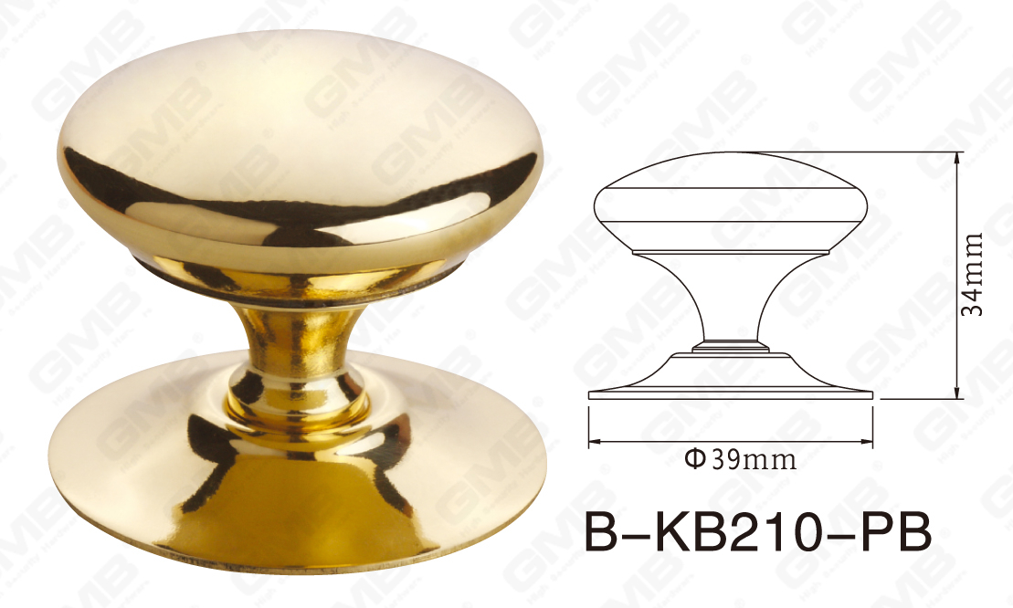 06 латунная ручка _b-kb210-pb-80