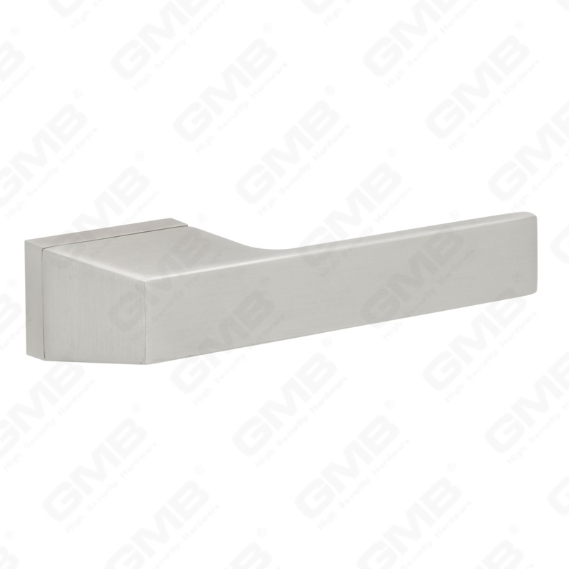 Новая современная алюминиевая дверная ручка для украшения дома на круглой розетке