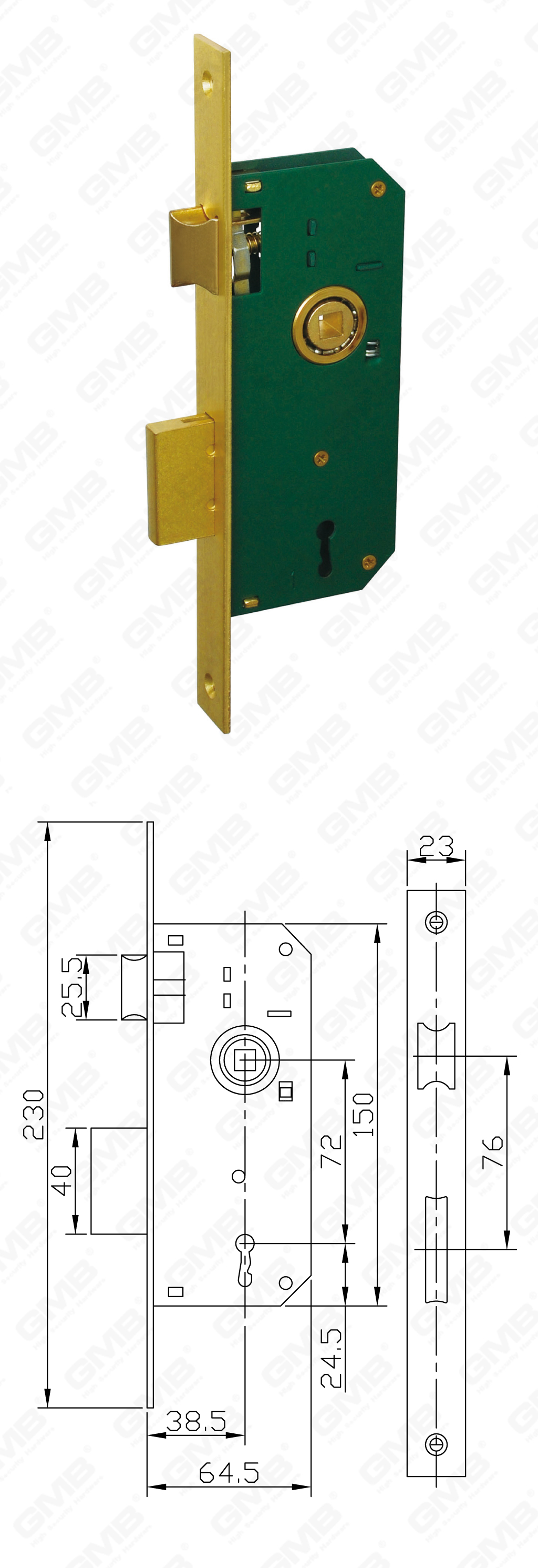 02 Врезной замок第五部分_6110A-26