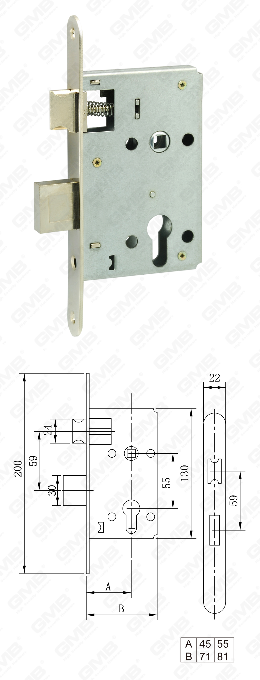 02 Замок врезной第五部分_968-45-55-100