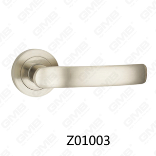 Цинковый сплав Zamak алюминиевая ручка двери розетки с круглой розеткой (Z01003)