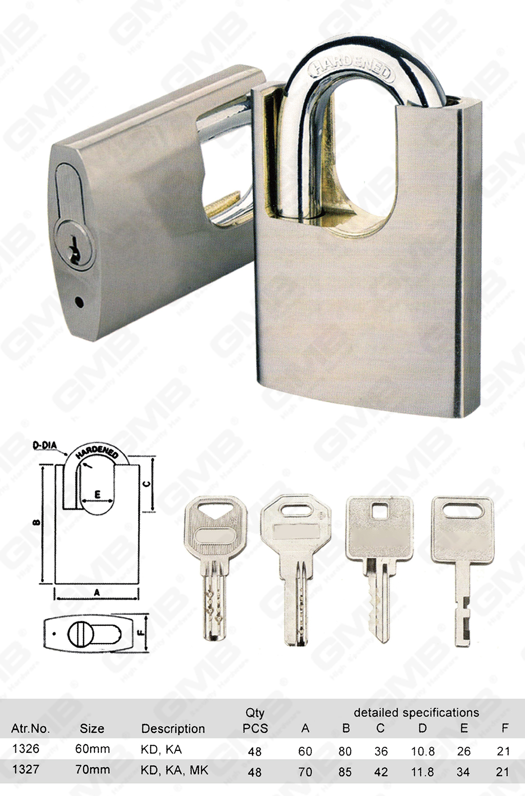 挂锁网站图3_【132】ЛАТУННЫЙ ЗАМОК С ЗАЩИТОЙ ДУБКИ (сменный цилиндр)-30