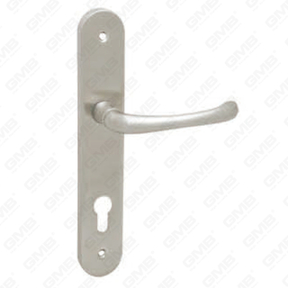 Кислородная алюминиевая ручка двери на пластине Пластинчатая ручка двери (215B)
