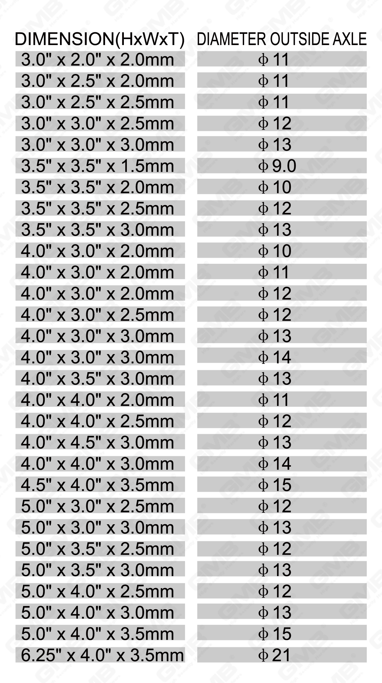 Петля из нержавеющей стали Series_LDL-101-03