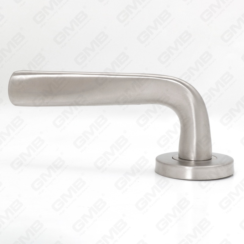 Высокое качество BS En1906, класс 4, SUS304, входная круглая розетка из нержавеющей стали, ручка рычага внутренней двери (LHT032)