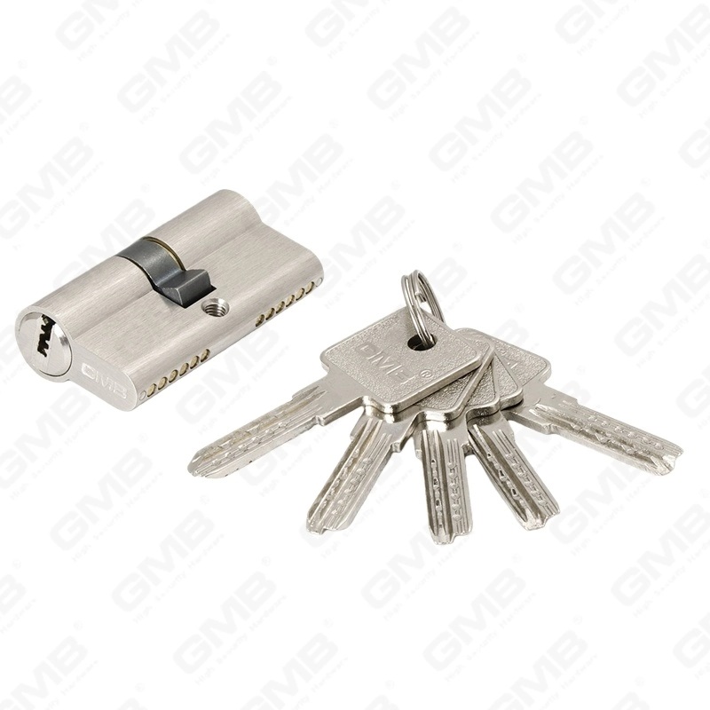 En1303 Врезной европейский дверной замок с высоким уровнем безопасности, профиль цилиндра/дверной замок/латунный цилиндр (GMB-CY-03)