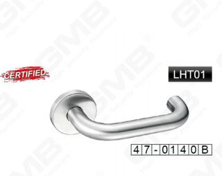 Высококачественная деревянная дверная ручка из нержавеющей стали #304/рычажная ручка (LHT01)