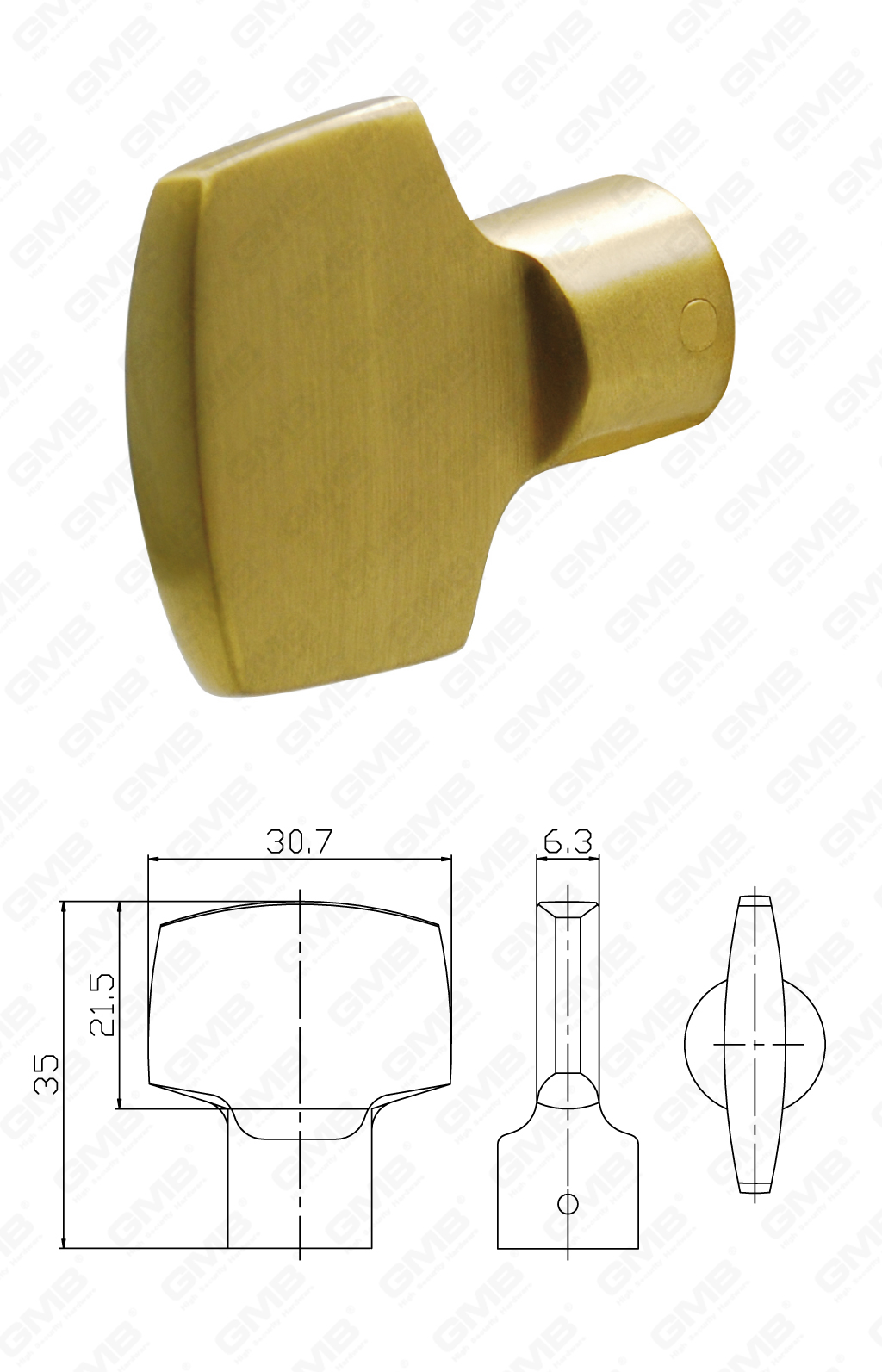 01 Поворотная ручка_Art NO.TK-I-18