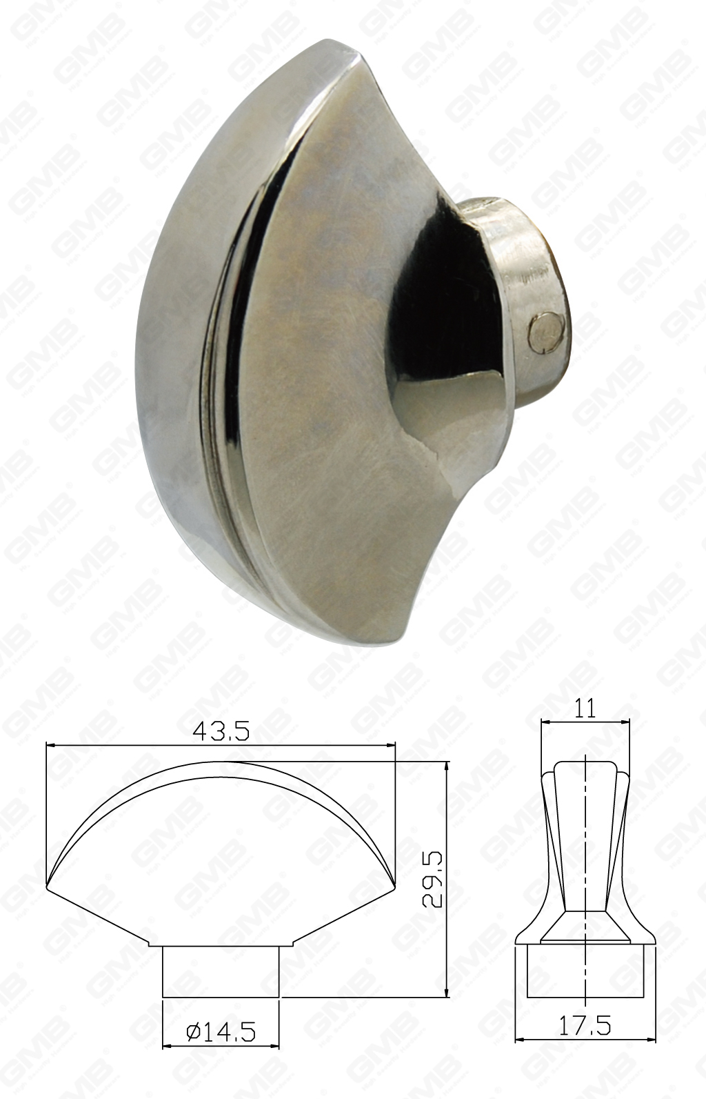 01 Поворотная ручка_Art NO.TK-F-12