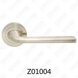 Цинковый сплав Zamak алюминиевая ручка двери розетки с круглой розеткой (Z01004)