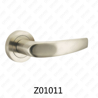 Цинковый сплав Zamak алюминиевая ручка двери розетки с круглой розеткой (Z01011)