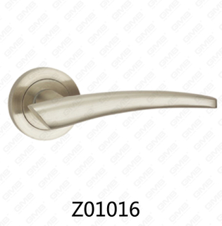 Цинковый сплав Zamak алюминиевая ручка двери розетки с круглой розеткой (Z01016)