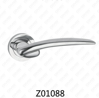 Цинковый сплав Zamak алюминиевая ручка двери розетки с круглой розеткой (Z01088)