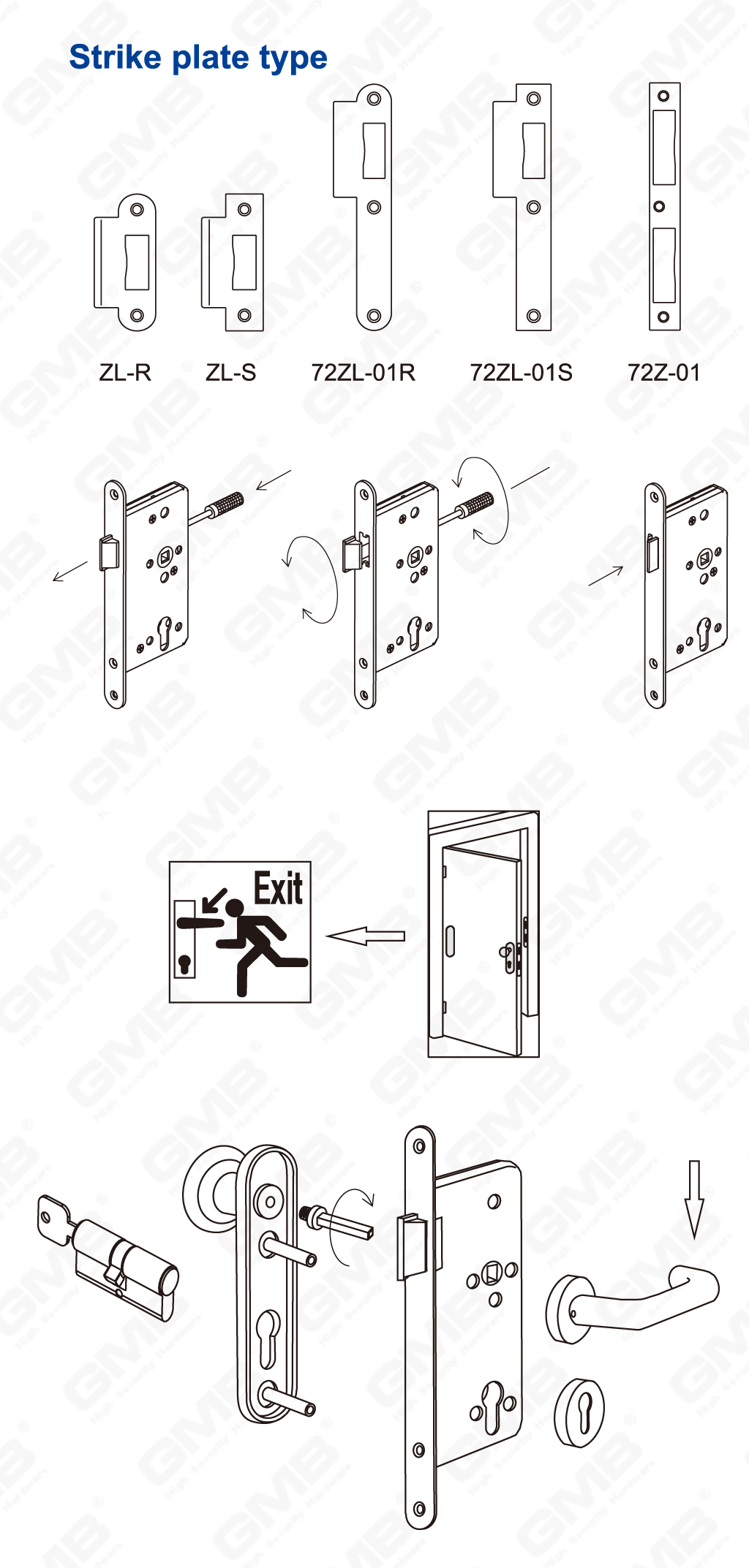 04 Замок из нержавеющей стали_4072ZN-20