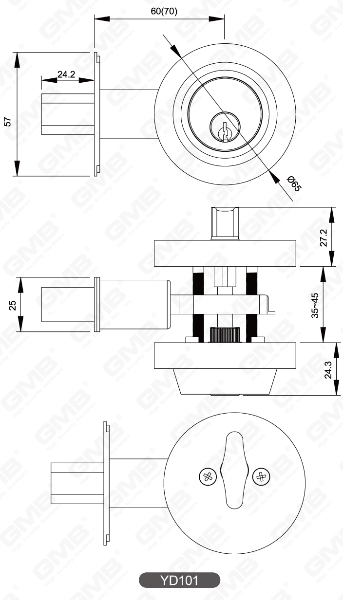 04 Замок с засовом Серия-10