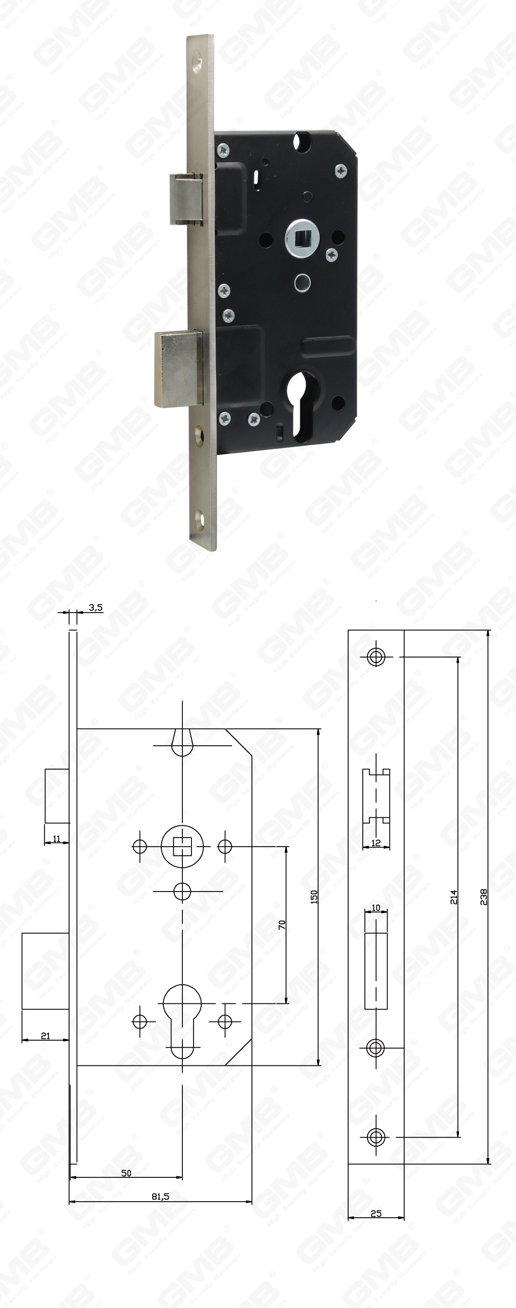 02 Замок врезной第三部分_1009-36