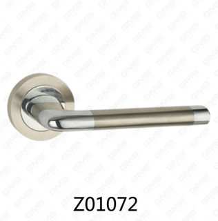 Цинковый сплав Zamak алюминиевая ручка двери розетки с круглой розеткой (Z01072)