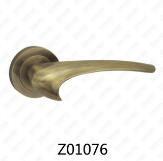 Цинковый сплав Zamak алюминиевая ручка двери розетки с круглой розеткой (Z01076)