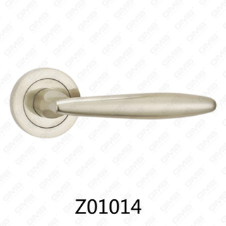 Цинковый сплав Zamak алюминиевая ручка двери розетки с круглой розеткой (Z01014)